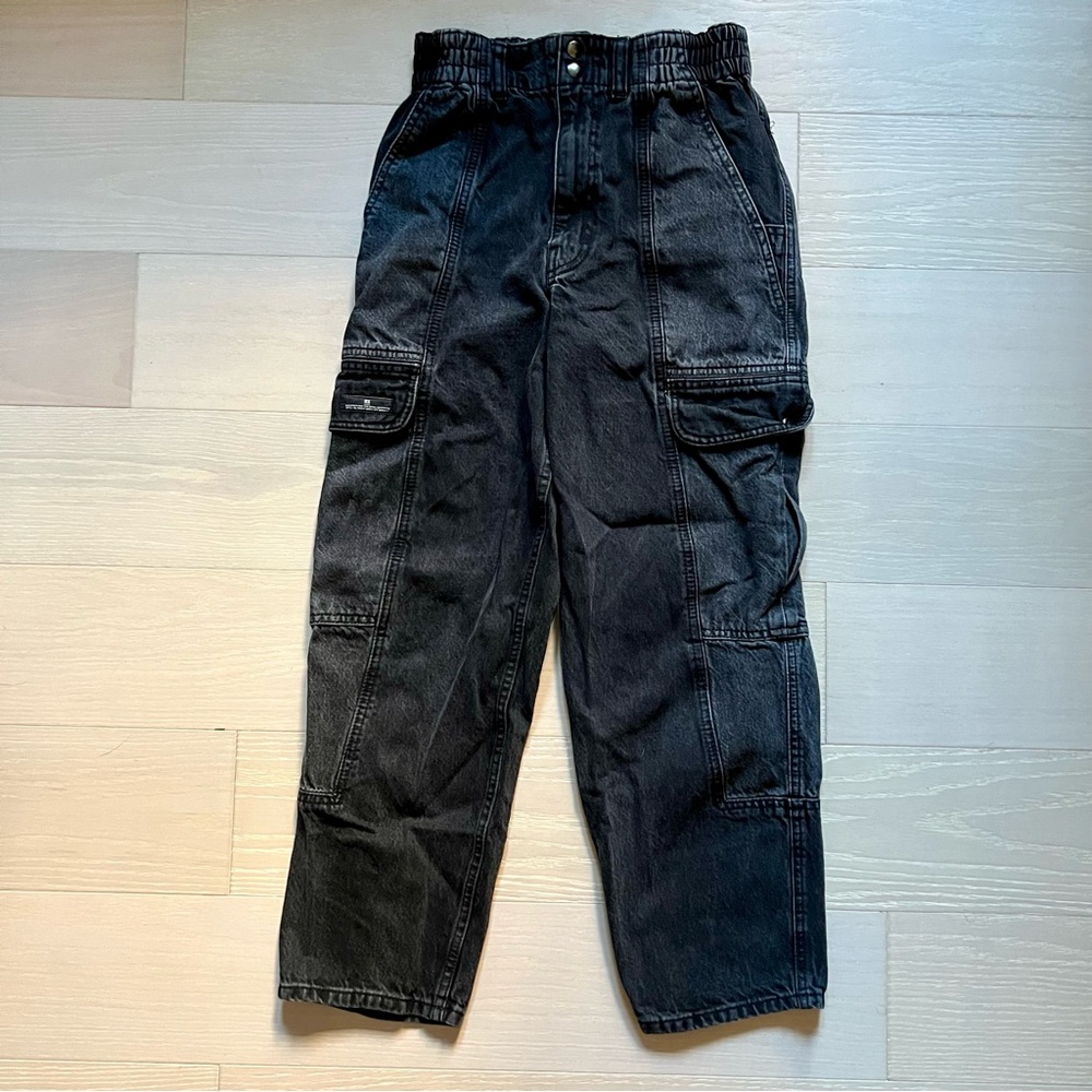 BDG Blaine Cargo Skate Jeans in Black